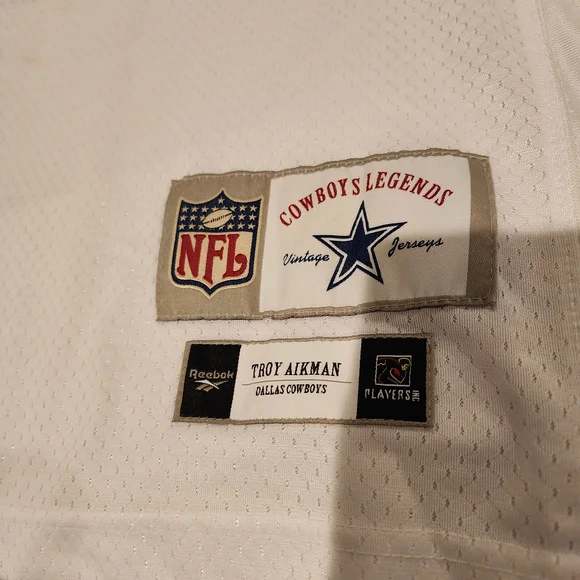 Cowboy Legends Reebok Troy Aikman Xxl Jersey - Picture 4 of 4
